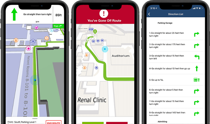 wayfinding screens